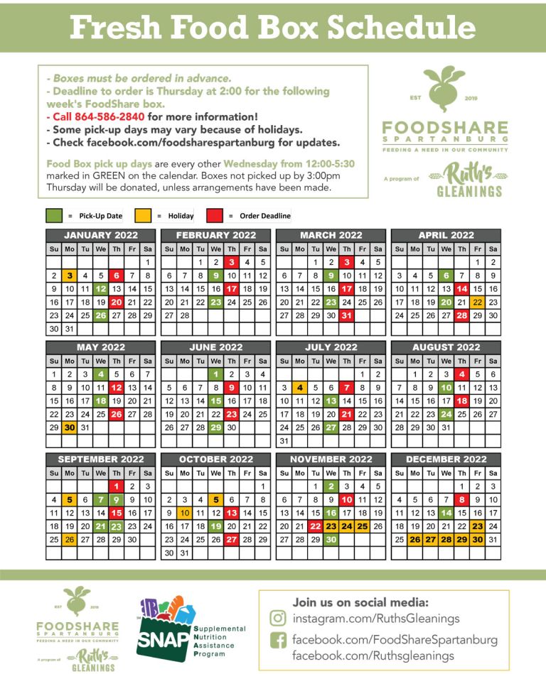 Foodshare Calendar 5637cbab 